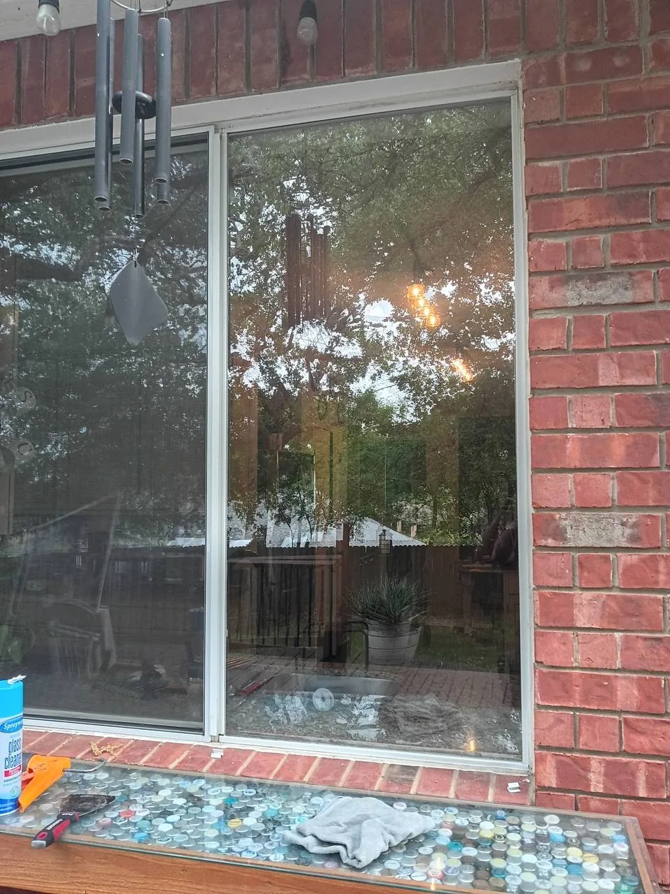 After foggy glass replacement — job 14