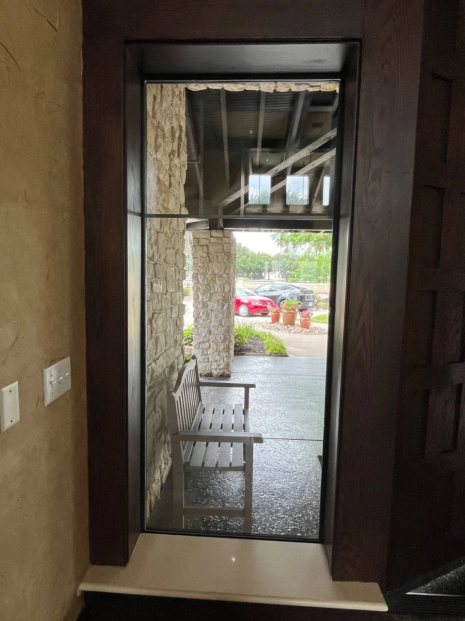 After foggy glass replacement — job 9