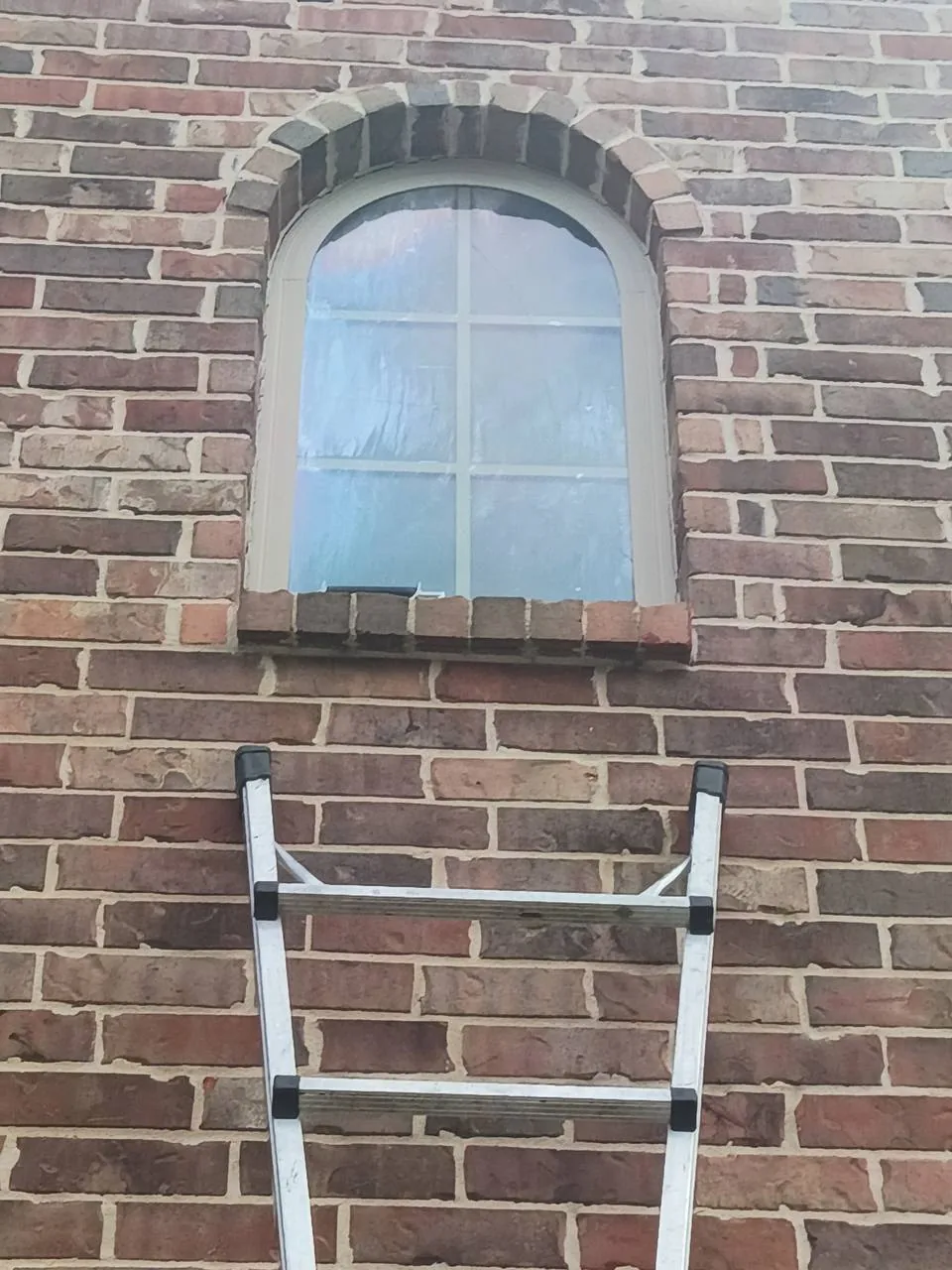 Before foggy glass replacement — job 2